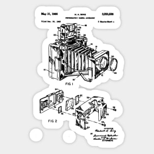 Camera Patent Sticker